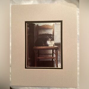Signed Steve Hanks “Gato” Print